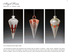 Tablet Screenshot of abigailheuss.com